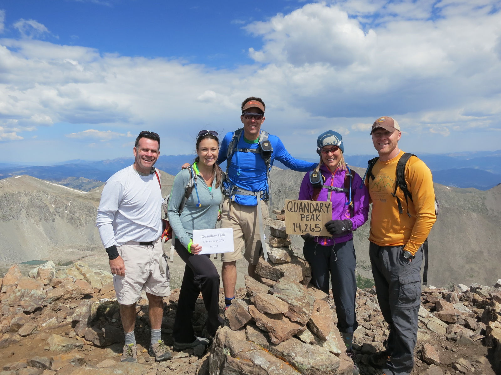 Quandry west ridge 28