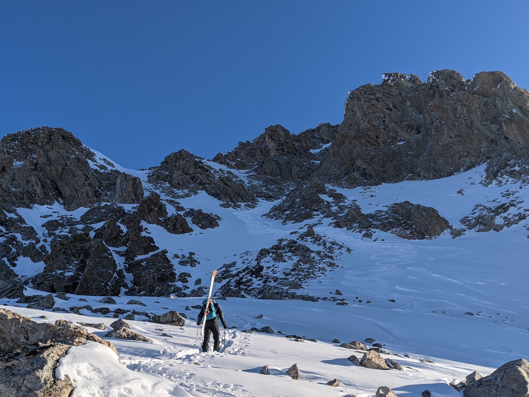 Middle teton east face 08