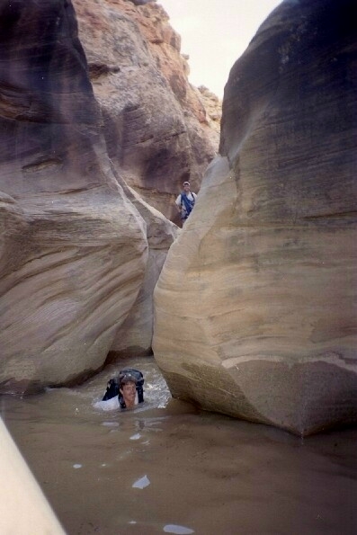 Baptist Draw Upper Chute Utah Canyoneering