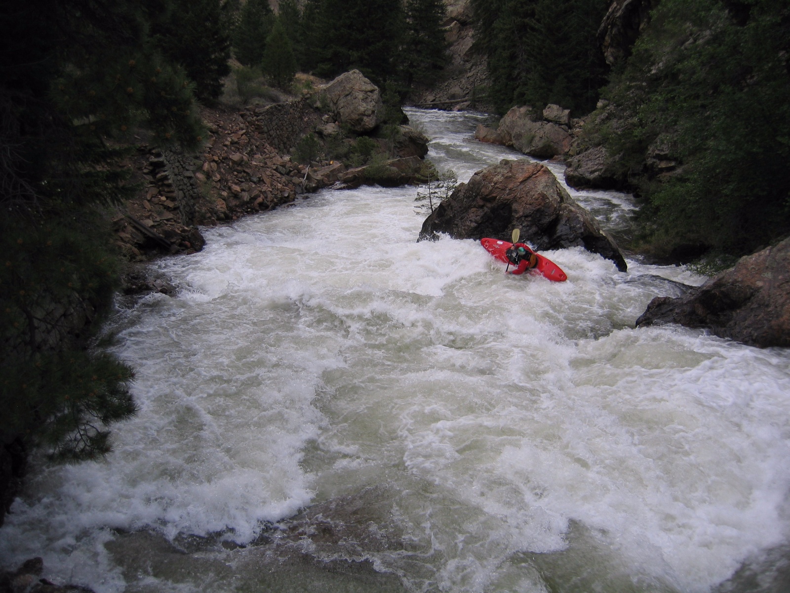 Bailey Canyon South Platte Colorado Kayaking
