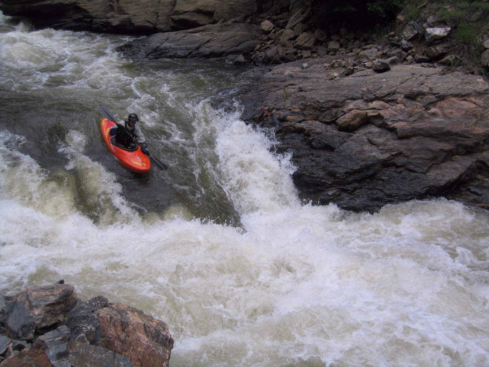 Clear Creek Black Rock South Platte Colorado Kayaking