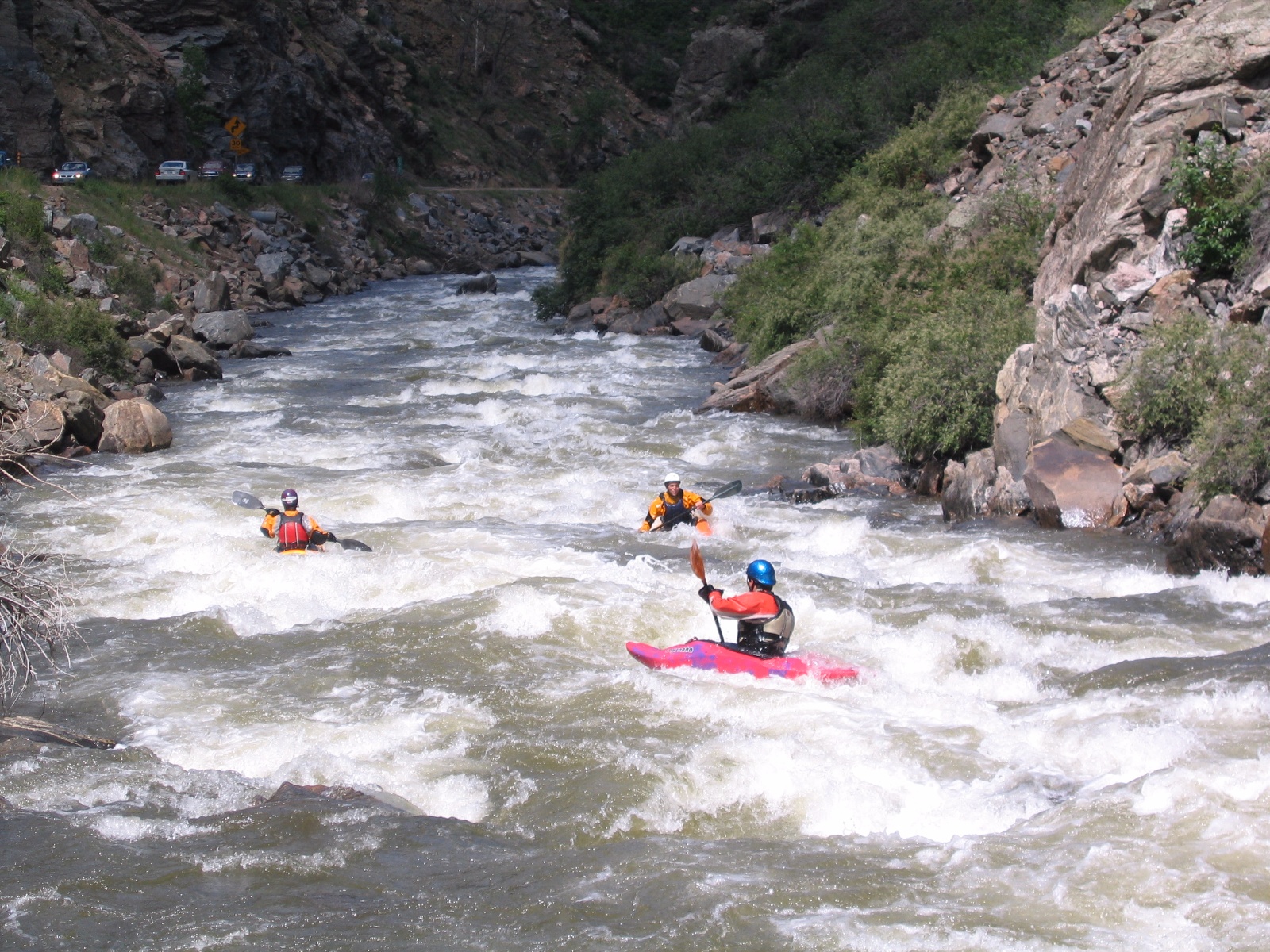 Clear Creek Lower South Platte Colorado Kayaking