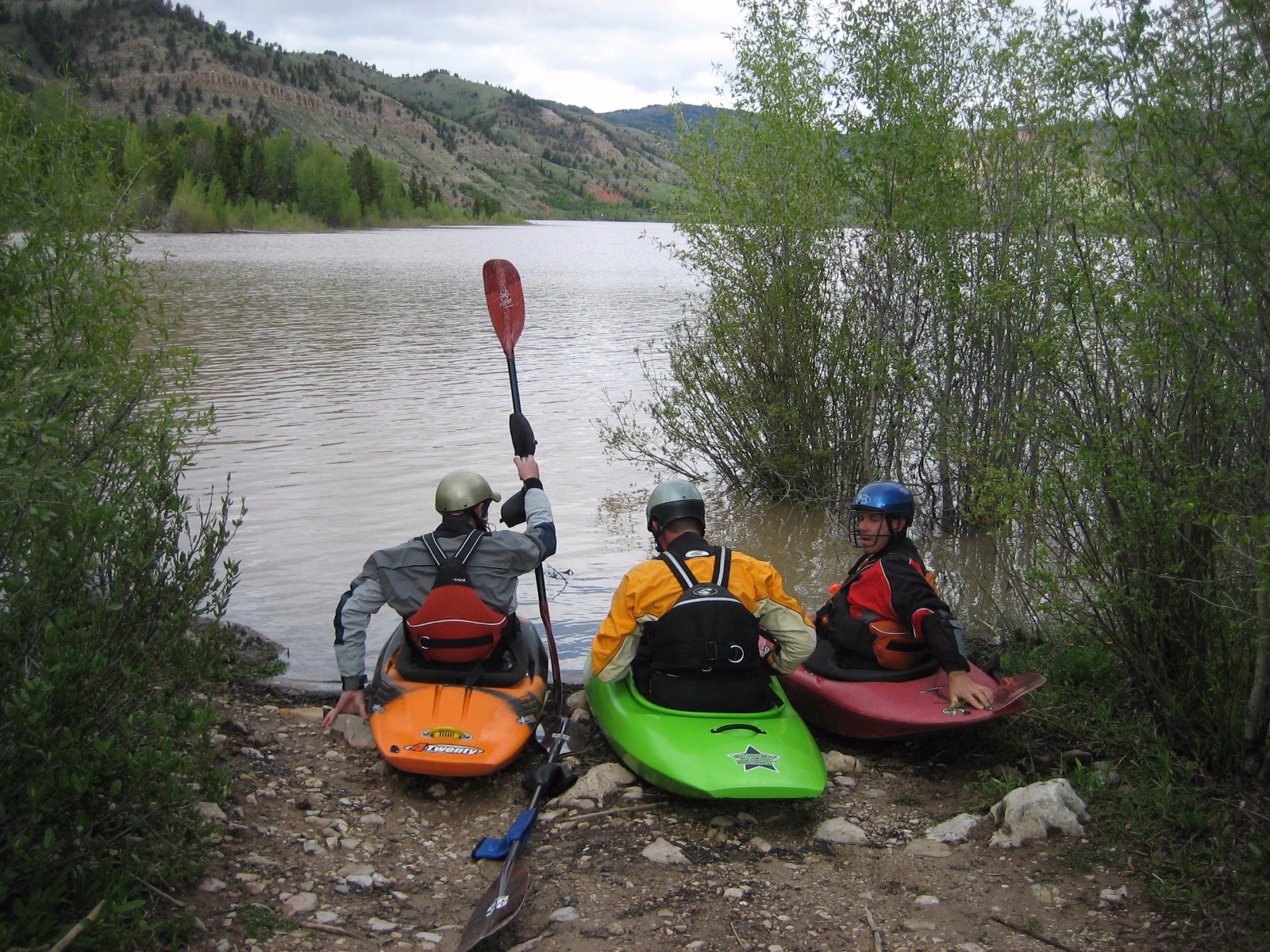 Gros Ventre Wyoming Kayaking