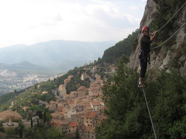 Peille Via Ferrata France Mountaineering